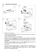 Предварительный просмотр 50 страницы Brandt KM845B Series Instruction Manual