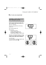 Предварительный просмотр 10 страницы Brandt KV374WE1 Operating Instructions Manual