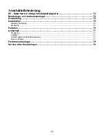 Preview for 72 page of Brandt LIB0089534B Instruction On Mounting And Use Manual