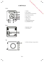 Предварительный просмотр 6 страницы Brandt MCB5000BT Instruction Manual