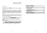 Preview for 8 page of Brandt RAC2X4R Instruction Manual