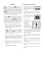 Preview for 14 page of Brandt SB4000 Operator'S Manual