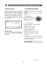 Предварительный просмотр 42 страницы Brandt SE2613 Instruction Manual