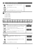 Preview for 36 page of Brandt SE2615 Instruction Manual