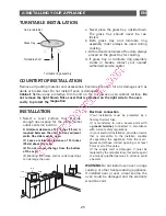 Preview for 25 page of Brandt SM2602 Instruction Manual