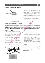 Preview for 23 page of Brandt SM2603 Instruction Manual