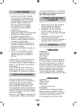 Preview for 4 page of Brandt SOR-15 Instructions For Use Manual