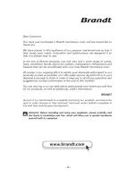 Preview for 24 page of Brandt SPOUTNiK Instruction Manual