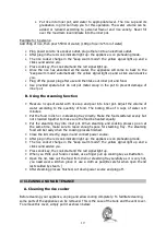 Preview for 19 page of Brandt SUP513 Instruction Manual