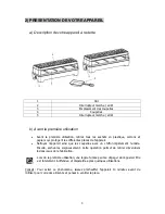 Preview for 8 page of Brandt Table Runner RAC2x4MG Instruction Manual