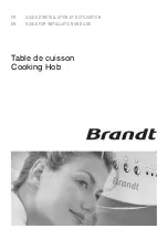 Предварительный просмотр 1 страницы Brandt TE560 Series Manual For Installation And Use