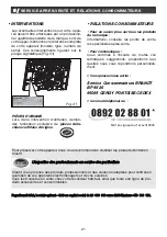 Предварительный просмотр 21 страницы Brandt TE560 Series Manual For Installation And Use