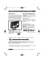 Preview for 22 page of Brandt TE670 Series Manual For Installation And Use