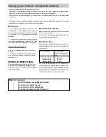 Preview for 4 page of Brandt TI302BS1 Operating And Installation Manual