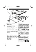 Предварительный просмотр 36 страницы Brandt TI616 Manual To Installation And Use