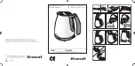 Brandt TK-K30PX Instructions For Use Manual preview