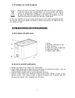 Предварительный просмотр 8 страницы Brandt TO756 Instruction Manual