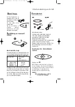 Preview for 39 page of Brandt TV222 Operating And Installation Manual