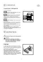 Preview for 7 page of Brandt USB 1400 E Instructions For Use Manual