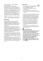 Preview for 37 page of Brandt USB 1400 E Instructions For Use Manual