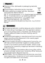 Preview for 6 page of Brandt VH1505J Instructions For Use Manual