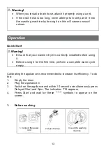 Preview for 13 page of Brandt WDB184QWA Installation & User Manual