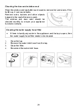 Preview for 28 page of Brandt WDB184QWA Installation & User Manual