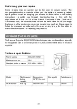 Preview for 33 page of Brandt WDB184QWA Installation & User Manual