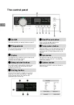 Preview for 18 page of Brandt WFB104QWA Manual To Installation And Use