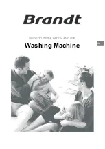 Preview for 1 page of Brandt WFB183QWA Manual To Installation And Use