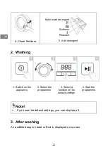 Preview for 14 page of Brandt WFB183QWA Manual To Installation And Use