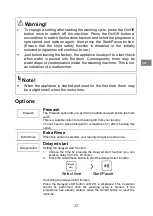 Preview for 19 page of Brandt WFB183QWA Manual To Installation And Use