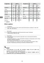 Preview for 19 page of Brandt wfb190wa Manual To Installation And Use