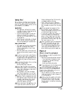 Preview for 5 page of Brandt WFH 1171 U Operating Instructions Manual