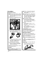 Preview for 6 page of Brandt WFH 1171 U Operating Instructions Manual