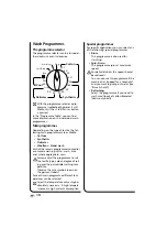 Preview for 12 page of Brandt WFH 1171 U Operating Instructions Manual