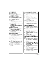 Preview for 17 page of Brandt WFH 1171 U Operating Instructions Manual