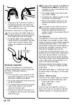 Preview for 52 page of Brandt WFH 1481 D Operating Instructions Manual