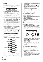 Preview for 56 page of Brandt WFH 1481 D Operating Instructions Manual