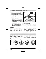 Preview for 6 page of Brandt WFH1066K Installation, Operating And Maintenance Instructions