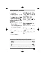 Preview for 17 page of Brandt WFH1066K Installation, Operating And Maintenance Instructions