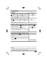 Preview for 13 page of Brandt WFH1276K Installation, Operation  & Mainenance Manual