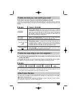 Preview for 21 page of Brandt WFH1276K Installation, Operation  & Mainenance Manual