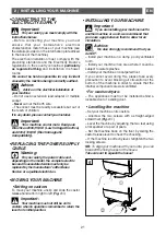 Preview for 21 page of Brandt WTD 1276 Instructions For Use Manual