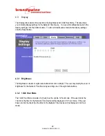Предварительный просмотр 22 страницы Brandywine NTV-100XX User Manual