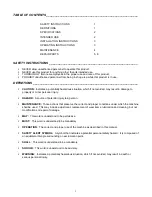 Preview for 2 page of Branick 350M Installation, Operation & Repair Parts Information