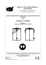 Brano Z321 Safety Principles, Operation And Maintenance Manual предпросмотр