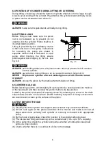 Предварительный просмотр 8 страницы Brano Z321 Safety Principles, Operation And Maintenance Manual