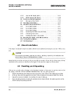 Preview for 46 page of Branson 2000X ao Instruction Manual