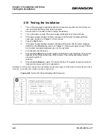 Preview for 82 page of Branson 2000X ao Instruction Manual